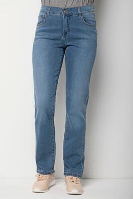 mellemblå jeans model Jessie