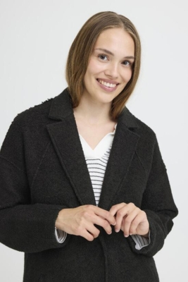 Sort jakke fra Pulz jeans