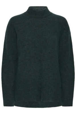 Grøn Pulz jeans pullover