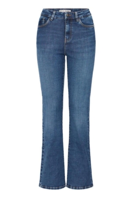 Pulz jeans i mellemblå med bootcut