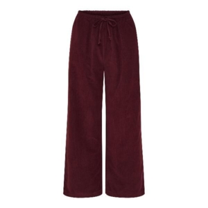 Bordeaux Marta fløjlsbukser