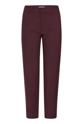 Blommefarvede ankellange habitbukser