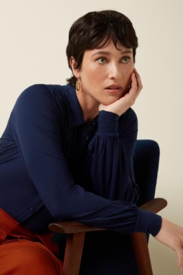 Mørkeblå King Louie skjorte