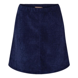 Blå fløjlsnederdel fra Marta du chateau