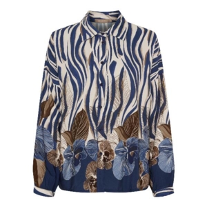 Skjortebluse med print fra Marta