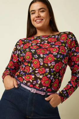 Syrenfarvet King Louie læderbælte