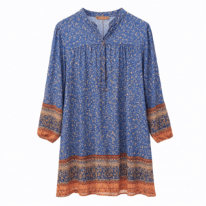 Blå marta du chateau kjole