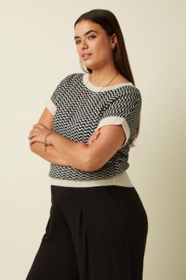 Stribet King Louie bluse