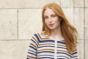 Stribet Mansted cardigan