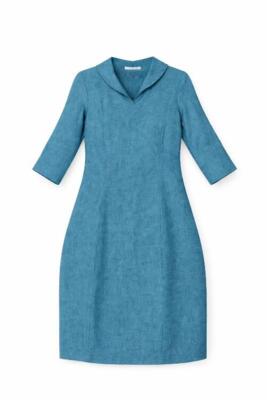 Turkis hørkjole fra Gr Natuire