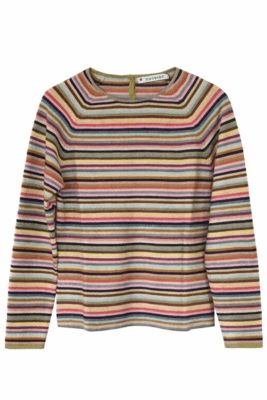 Stribet bluse fra Manted