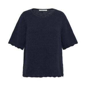 Marineblå Mansted bluse