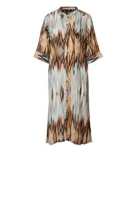 Silkekjole fra PHJ med zigzag print