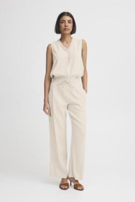 Sandfarvede 7/8 hørbukser