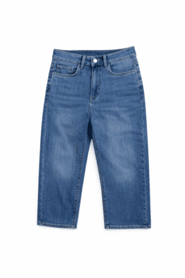 Pulzjeans lys blå denim piratbuks