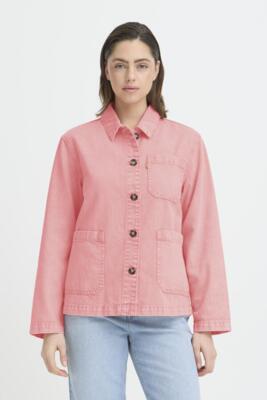 Pulzjeans denimjakke i pink