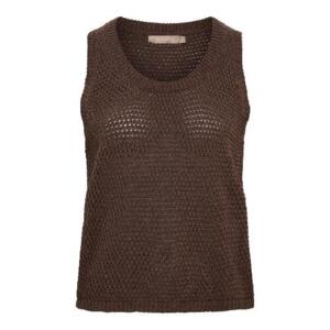 Brun strik top fra Marta