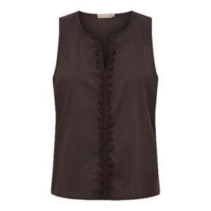 Brun top fra Marta du chateau
