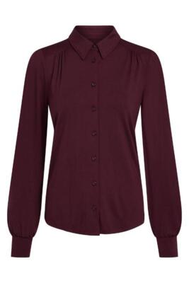 Bordeaux King Louie skjortebluse