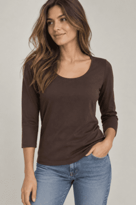 Mongul chokolade brun T-shirt