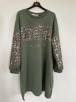 Grøn Marta du chateau sweatshirtkjole