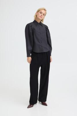 Sorte Pulzjeans bukser med vidde